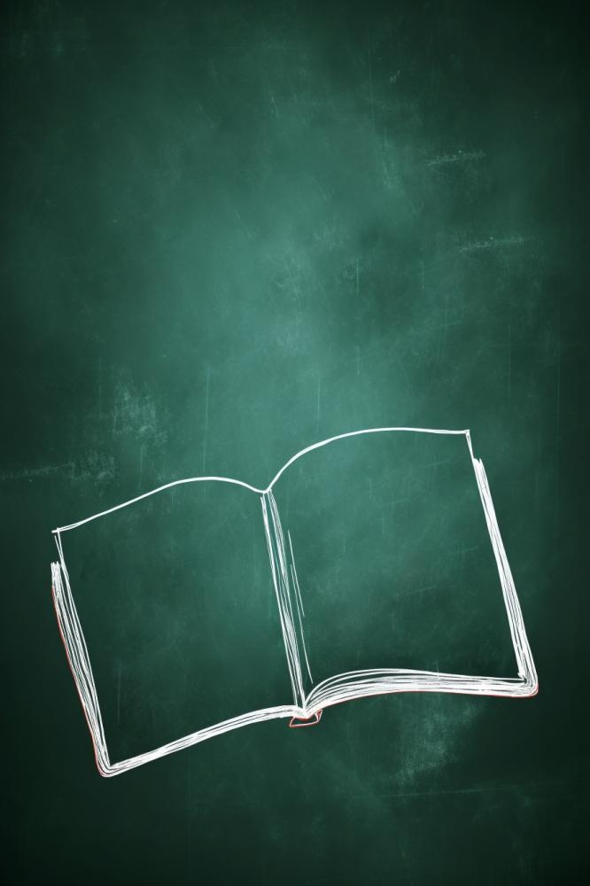 读书黑板字学习背景