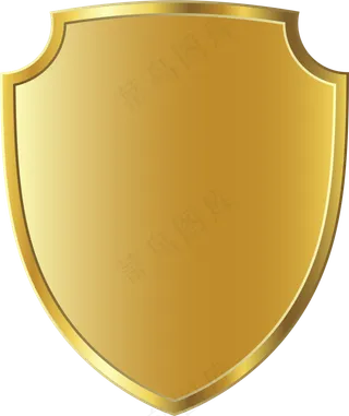 金属盾牌免扣图片