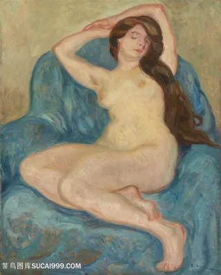 裸体女性油画美景