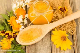 唯美蜂蜜美食特写高清图片