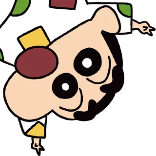 蜡笔小新可爱人物免扣素材