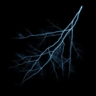 酷炫的天空雷电