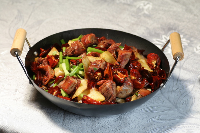 干锅鸭28元