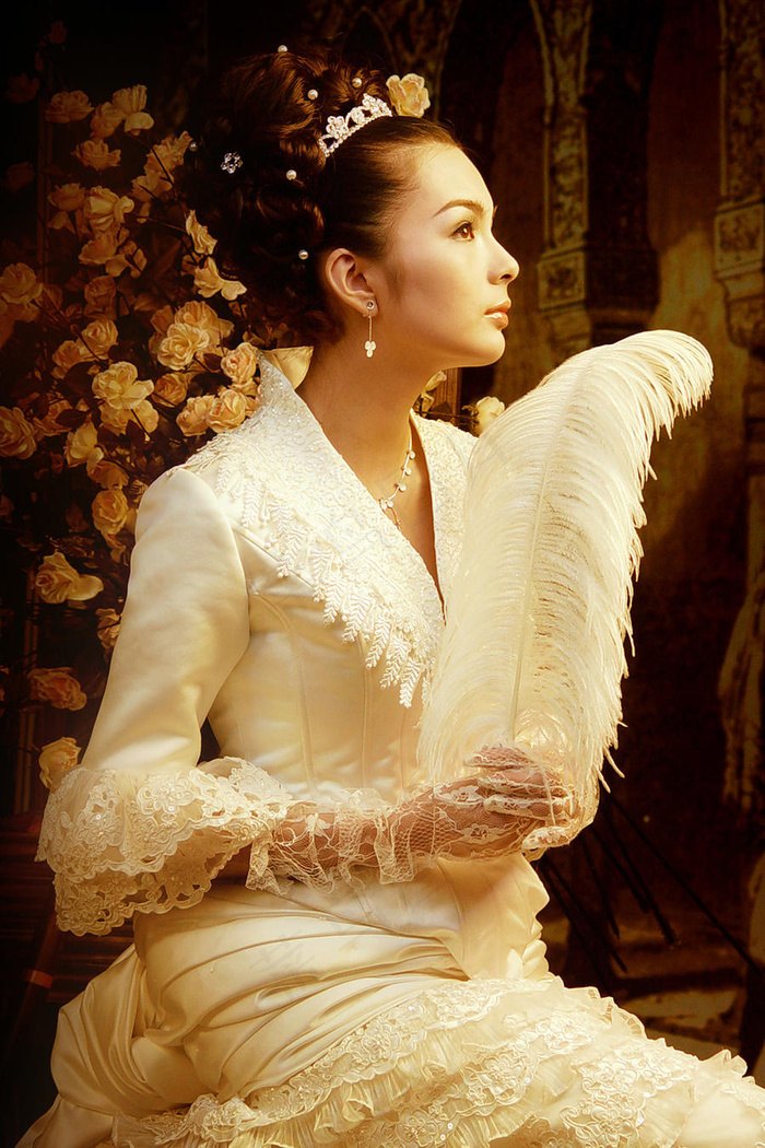 婚纱美女摄影图片
