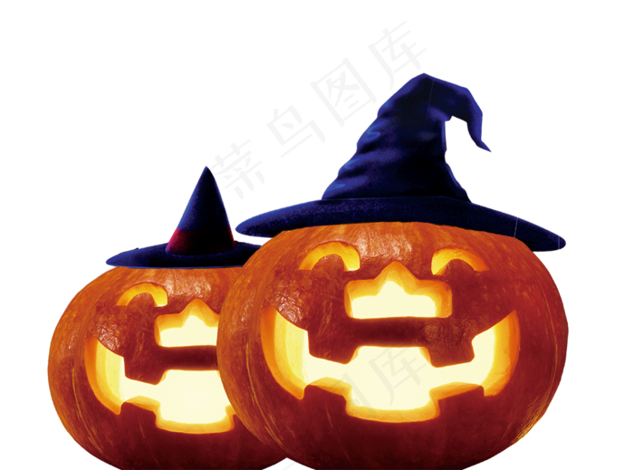 万圣节节日卡通素材南瓜