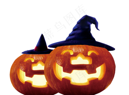 万圣节节日卡通素材南瓜