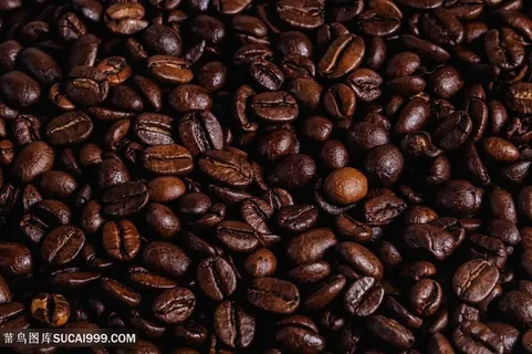 咖啡豆背景图片
