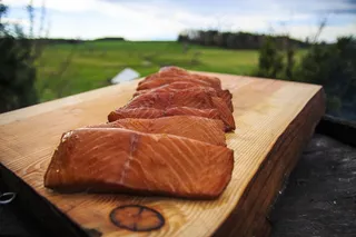 烟熏三文鱼图片