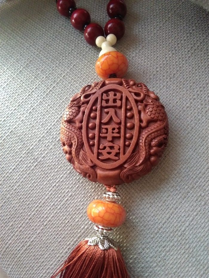 诸阁良木雕车挂