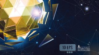 几何抽象粒子线条光线科技感网页banner展板背景AI矢量设计素材