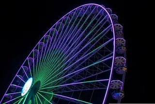 浪漫摩天轮摄影