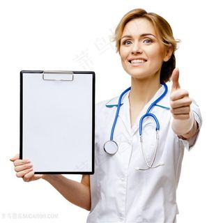 美女医生人物写真
