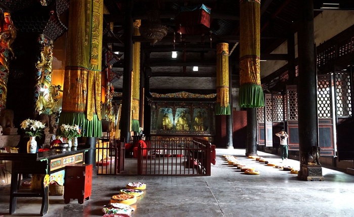 四川尧坝青羊宫风景摄影大图