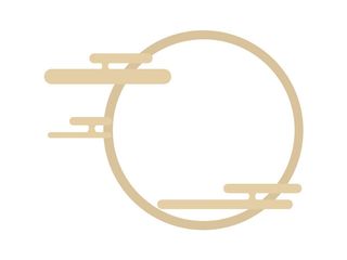 中国风古典传统图案边框纹理祥云灯笼装饰线条PSD背景素材