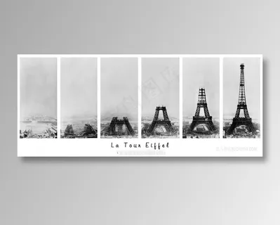 在埃菲尔铁塔延时摄影创意