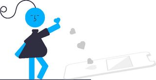 2.5d发送信息插画小图标素材