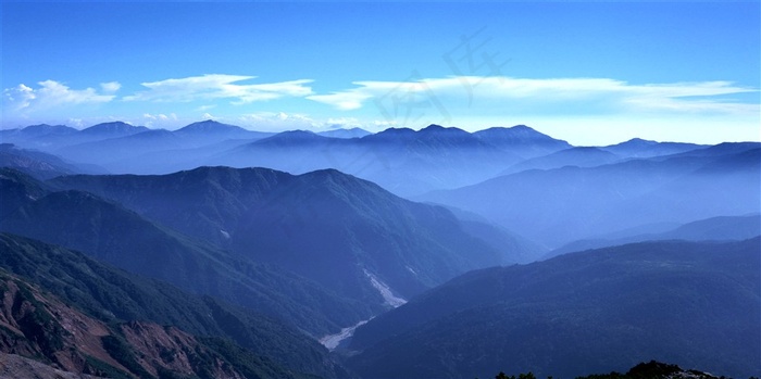 雄伟山河山水风景图片