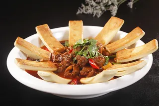 地锅饼炒菜鸡 (3)