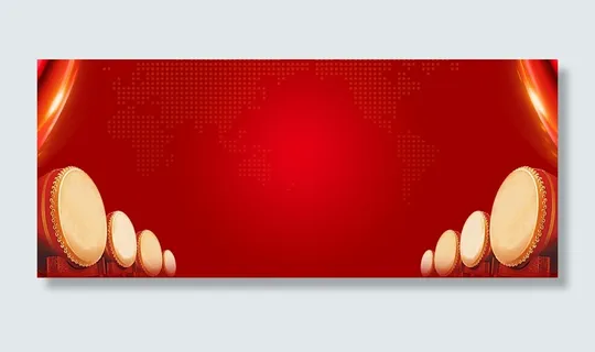 大红色开业喜庆春节海报