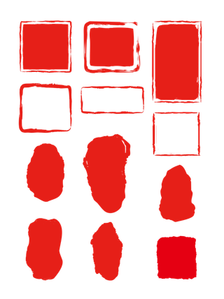 红色印章免扣素材