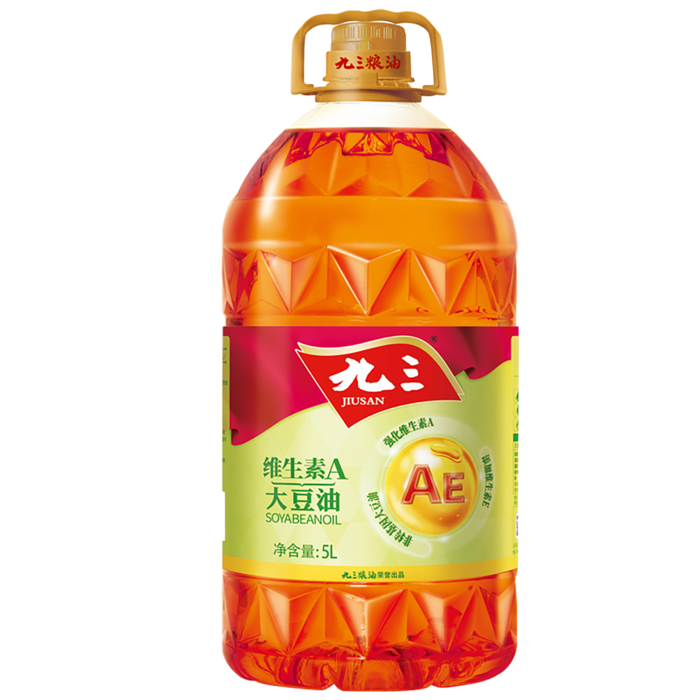 九三大豆油5升超市商品白底图免抠实物摄影png格式图片透明底