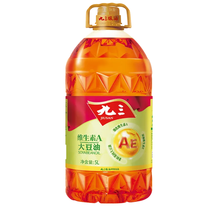 九三大豆油5升超市商品白底图免抠实物摄影png格式图片透明底