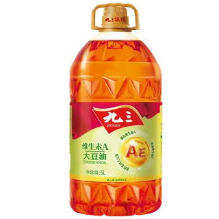 九三大豆油5升超市商品白底图免抠实物摄影png格式图片透明底