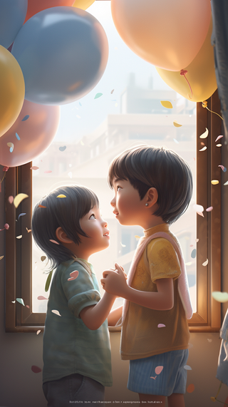 儿童 节日 快乐 热闹 开心