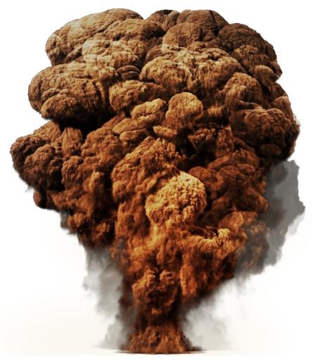 核爆炸 PNG免抠(800x900)