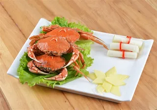 螃蟹美食图片
