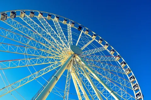 浪漫摩天轮摄影 浪漫摩天轮摄影