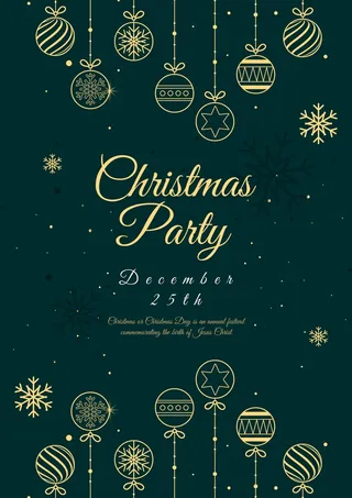 圣诞节圣诞树圣诞老人闪亮装饰电商促销折扣海报