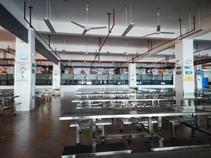 学校食堂大厅