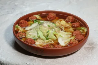 02白菜粉条炖丸子 川情小镇