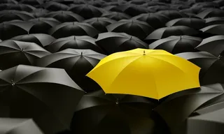 各种彩色雨伞创意高清图片