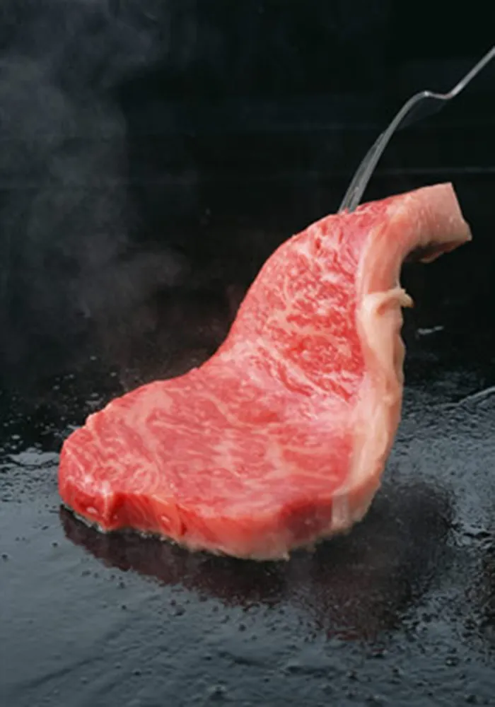 煎牛排美味