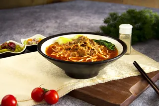 酸汤肥牛3餐饮快餐打卤面成品高清大图