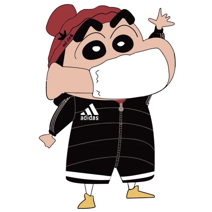 蜡笔小新可爱人物免扣素材