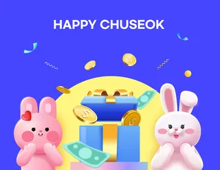 2023兔年新年3D立体可爱兔子