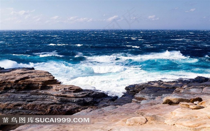 好看极了的海浪高清摄影大图