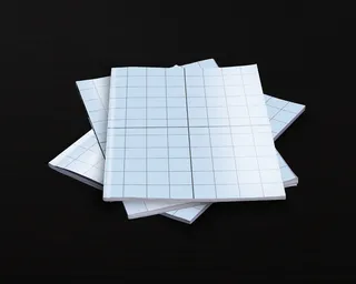 简约画册样机展示效果