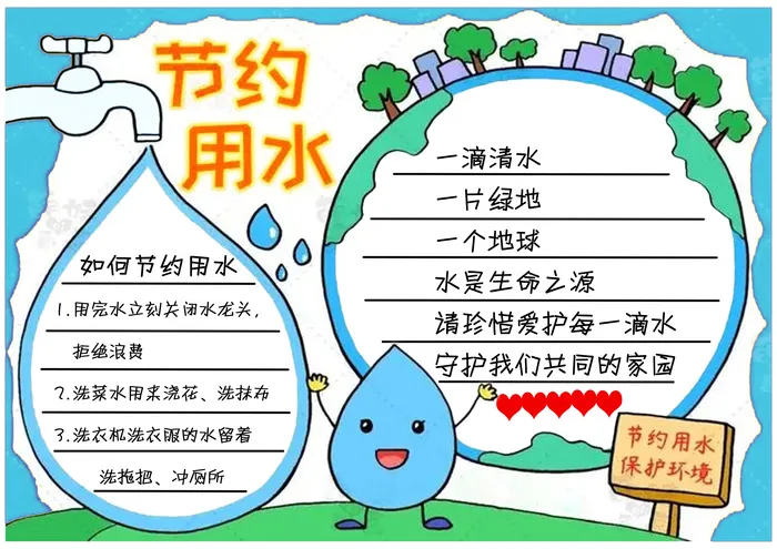 节约用水.webppsd模版下载
