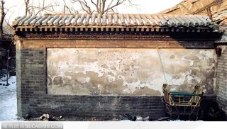 胡同印象-灰色的城墙