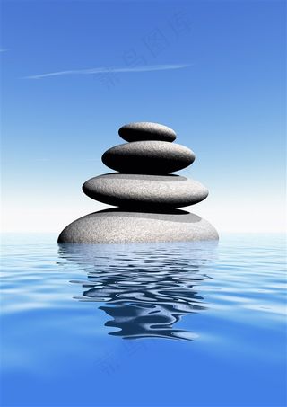 唯美鹅暖石特写高清图