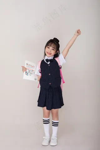 清新唯美可爱的女孩摄影图片