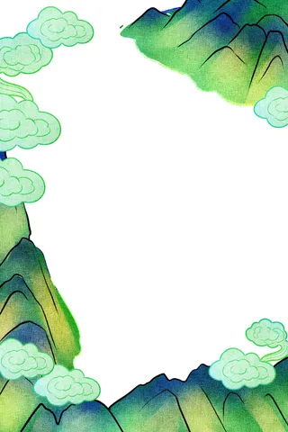 中式古典国潮来袭海报展板宣传背景图PSD设计PS模板素材