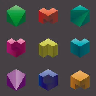 手绘标志LOGO素材