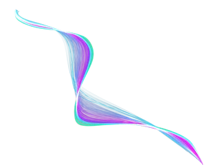 流动线条彩带科技炫酷线条