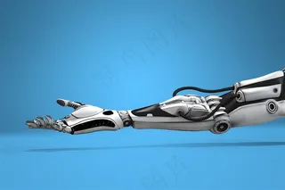 创意未来科技机器人人物高清素材