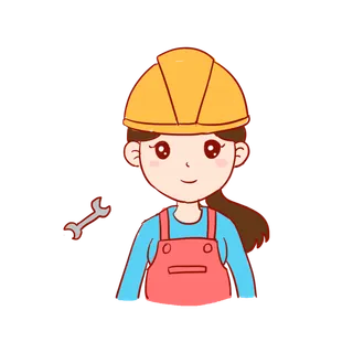 五一劳动节卡通人物插画五一艺术字PNG免抠图元素设计ps素材合集